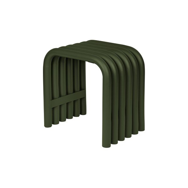 Sedia da esterno verde in metallo Nokk – noo.ma