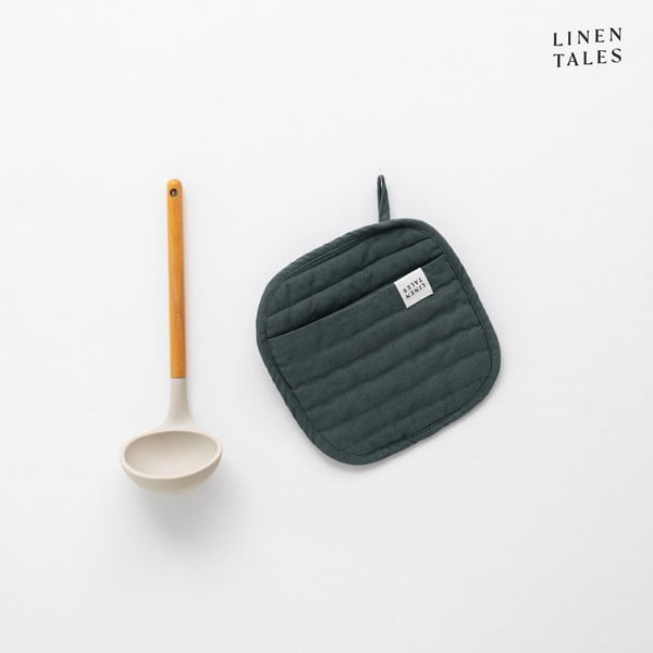 Presina in lino Forest Green - Linen Tales