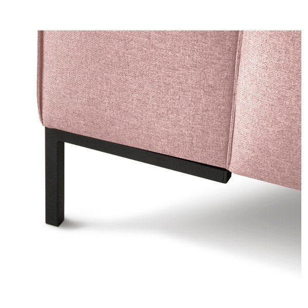 Růžová pohovka Cosmopolitan Design Seville, 264 cm-image-4