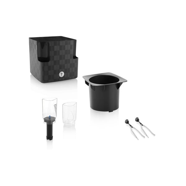 Vaso per fiori in plastica per erbe aromatiche/con sistema di auto-irrigazione Cobble – Flower Lover-image-4