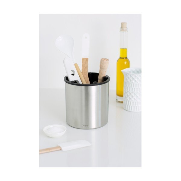 Supporto per detersivo color argento opaco in metallo – Brabantia-image-1