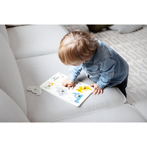 Puzzle in legno (6 pezzi) Dinosaurs - Kindsgut-image-2