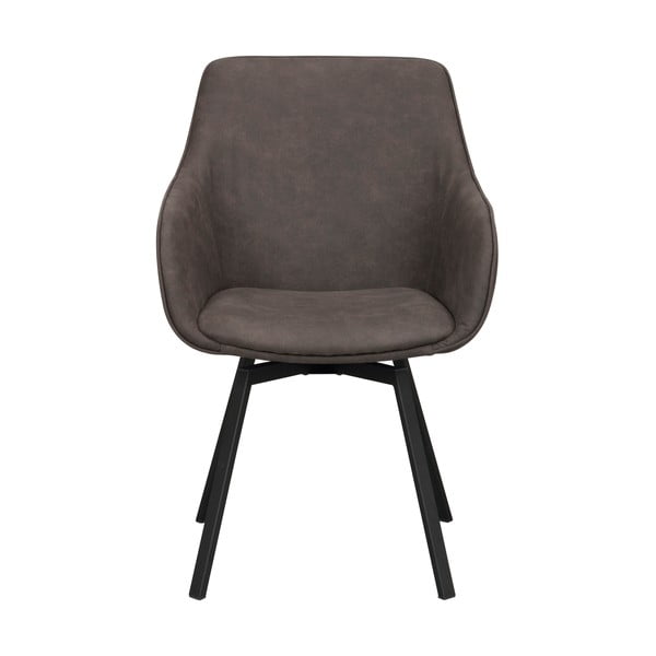 Set di sedie da pranzo grigia in imbottito 2 pz Alison – Rowico-image-2