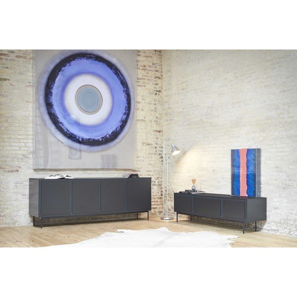 Cassettiera grigio-blu scuro Forma - Teulat-image-4