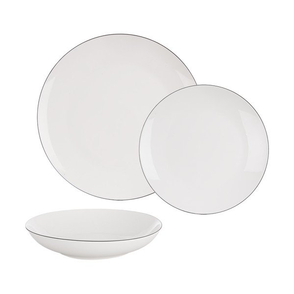Set da pranzo in new bone china 18 pz Decora – Orion