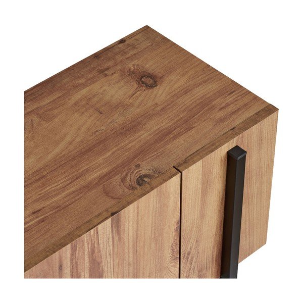 Mobile TV di colore naturale con effetto pino 180x45x30 cm Nexus – Kalune Design-image-4