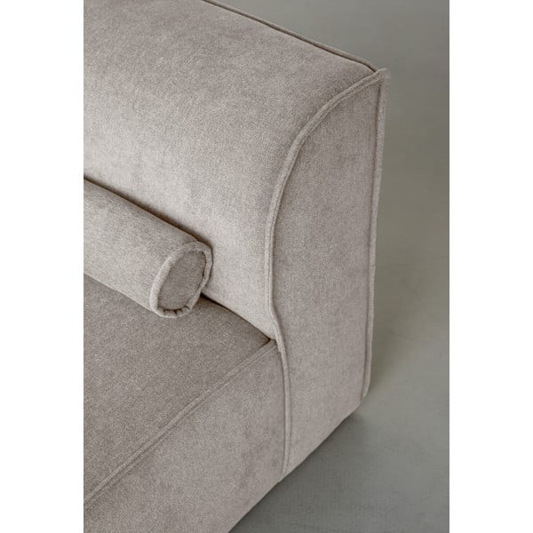 Divano angolare componibile beige (con penisola a sinistra) Flex Felix – Miuform-image-4