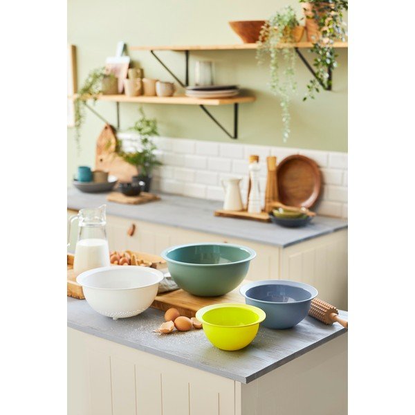 Ciotole e scolapasta in set 4 pz ø 30 cm Caruba – Rotho-image-1