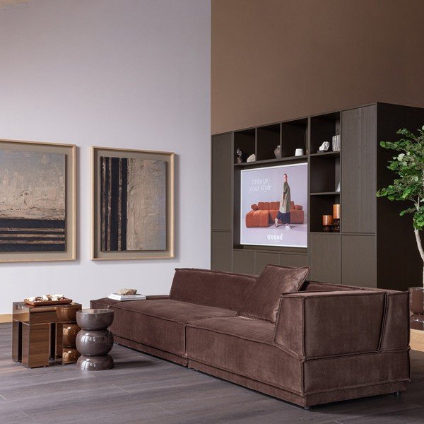 Tavolino rotondo in metallo ø 30 cm Breno – WOOOD-image-1