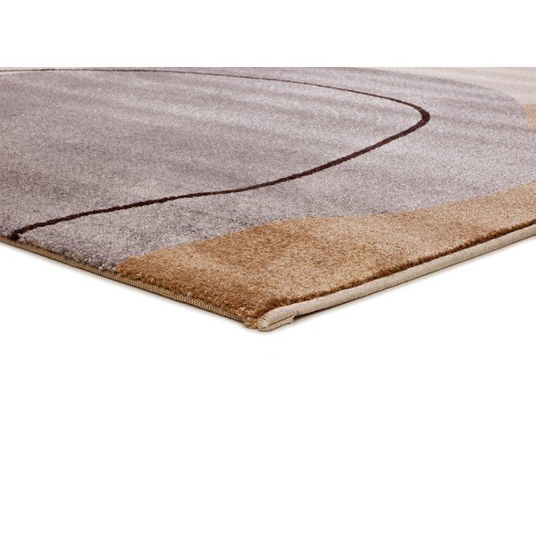 Tappeto arancione e crema 80x150 cm New York - Universal-image-3