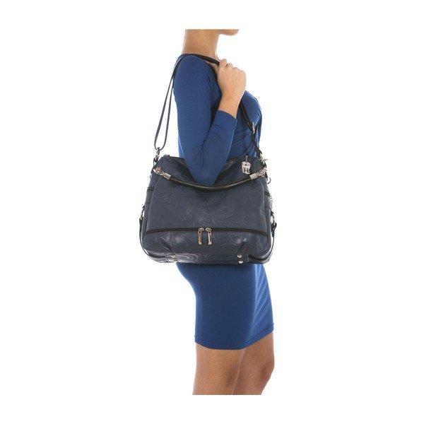 Kabelka Federica Bassi Gaia Blue-image-1