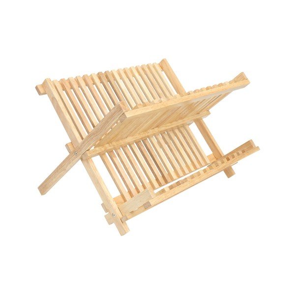 Dřevěný odkapávač na nádobí T&G Woodware Folding Plate