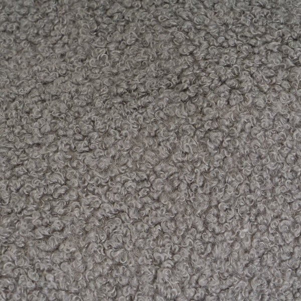 Coperta grigia in sherpa 130x160 cm Sherpa Bouclé – Casa Selección-image-3