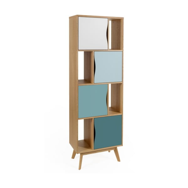 Libreria turchese 65x191 cm Avon - Woodman-image-3