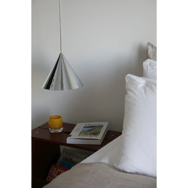 Lampadario argentato in metallo con paralume in metallo ø 19 cm Tip – Markslöjd-image-2