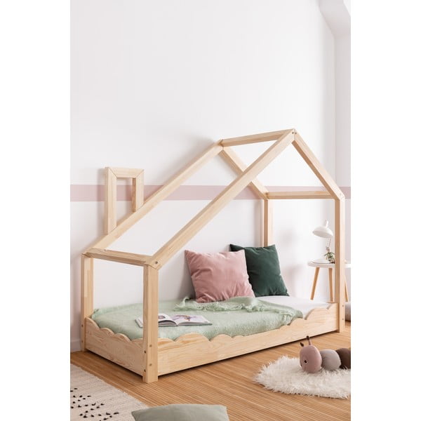 Letto in pino Luna Drom, 90 x 200 cm - Adeko-image-3