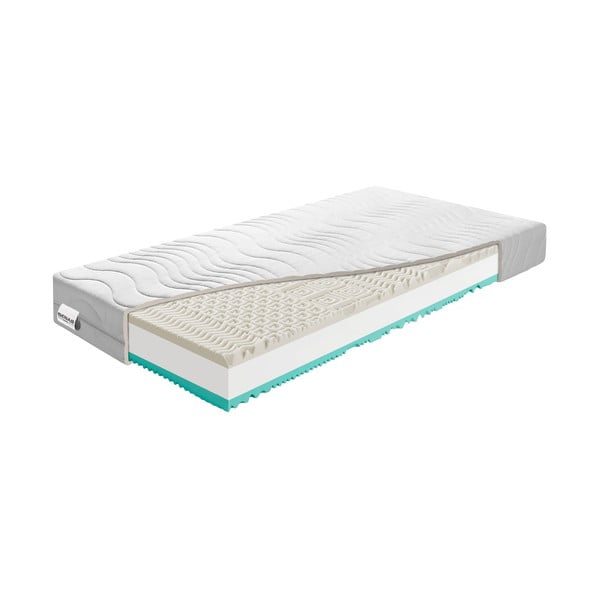 Materasso matrimoniale in schiuma dura/media 160x200 cm Visco Comfort - BENAB-image-2
