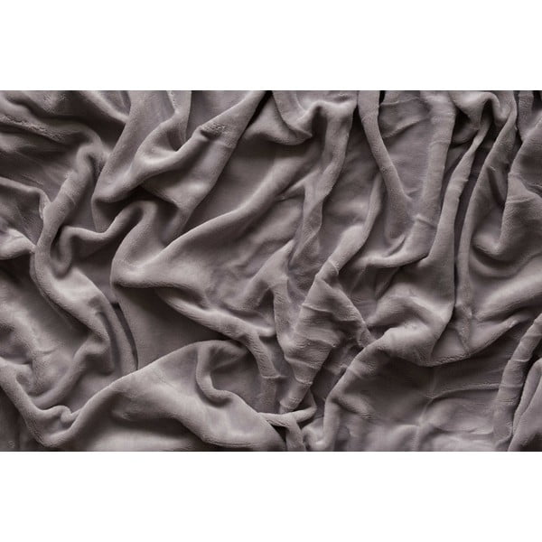 Lenzuolo in microflanella stretch grigio 180x200 cm - Jerry Fabrics-image-3