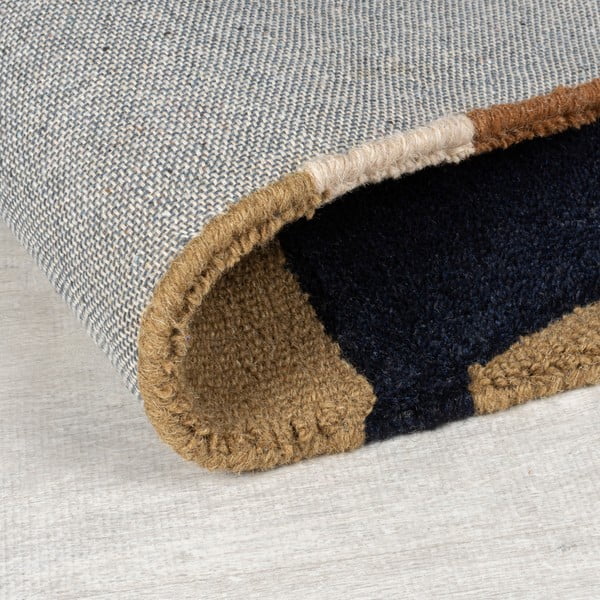 Tappeto color terracotta in lana tessuto a mano 160x230 cm Mia Arch – Flair Rugs-image-4