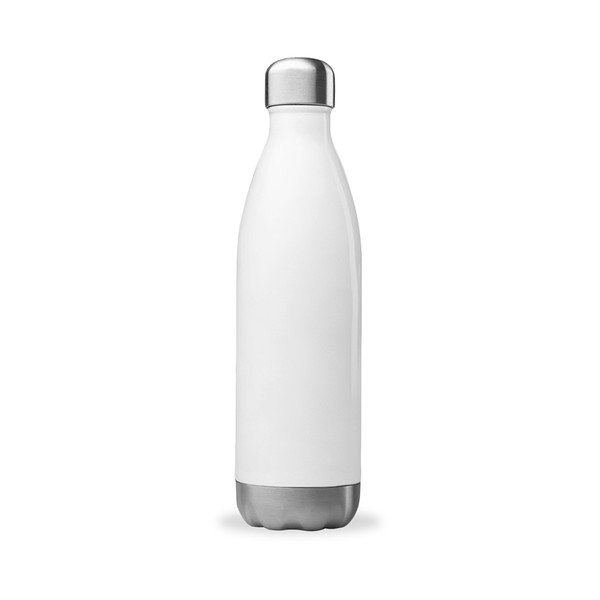 Bottiglia da viaggio in acciaio inox bianco 750 ml Originals - Qwetch-image-1