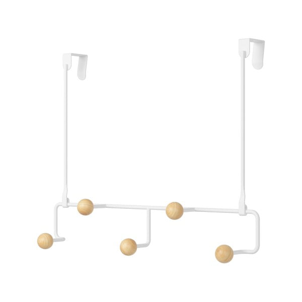 Appendiabiti in metallo bianco naturale 39 cm Estique - Umbra-image-3