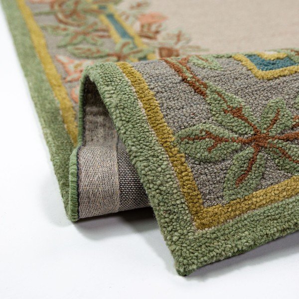 Tappeto in lana tessuto a mano 140x200 cm Verona Floral  – Flair Rugs-image-4