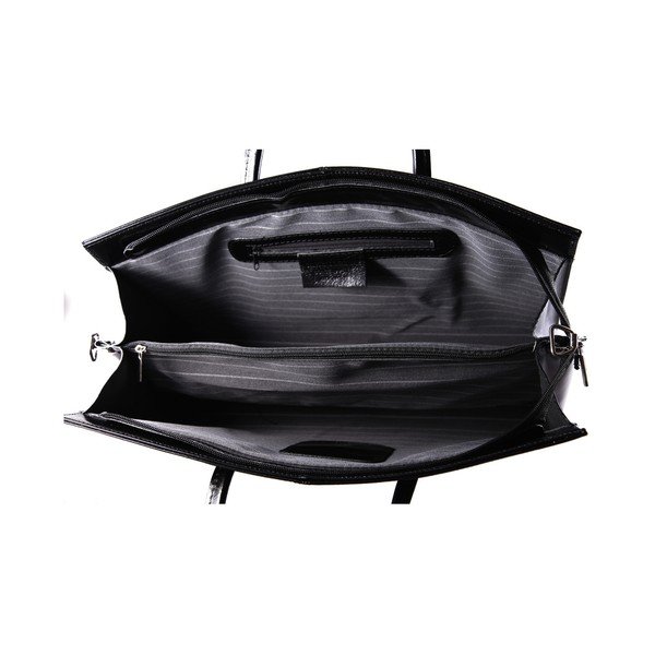 Borsa in pelle nera Anna - Chicca Borse-image-4