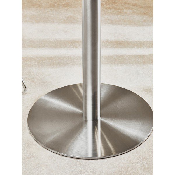 Tavolo da pranzo rotondo con piano in vetro ø 90 cm Metropolitan – Premier Housewares-image-4