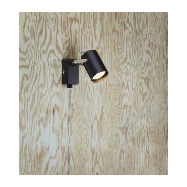 Lampada da parete nera Chiave - Markslöjd-image-1