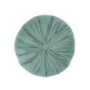Cuscino decorativo in velluto verde Velluto, ø 38 cm - Tiseco Home Studio