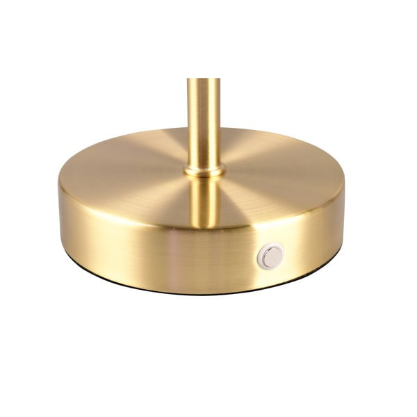 Lampada da tavolo a LED dimmerabile in oro (altezza 30 cm) Jeff - Reality-image-4