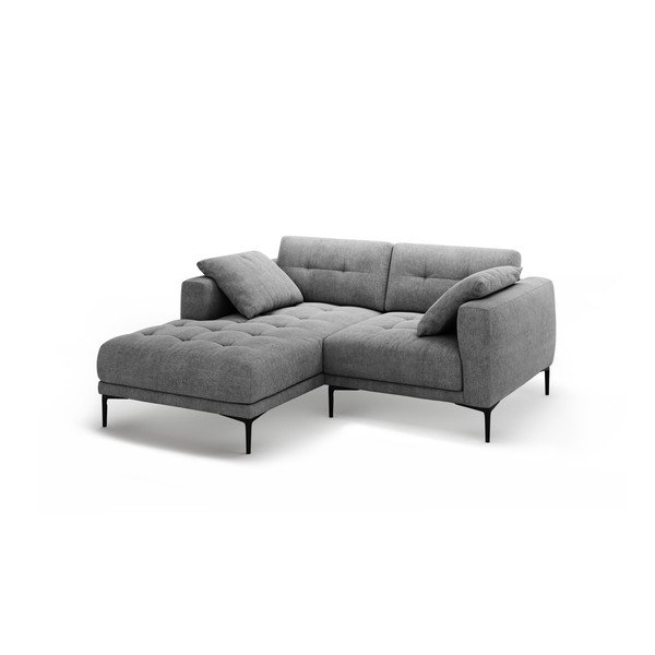 Divano angolare grigio (con penisola a sinistra/con chaise lounge) Bemy – Micadoni -image-1