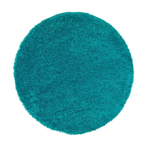 Tappeto blu , ø 80 cm Aqua Liso - Universal