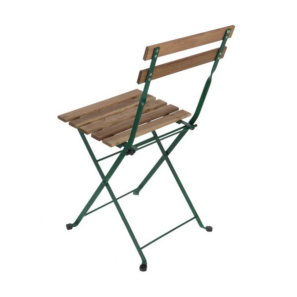 Sedia da giardino in metallo verde e beige - Esschert Design-image-4
