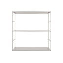 Mensola da parete in metallo grigio , 60 x 60 cm Level - PT LIVING