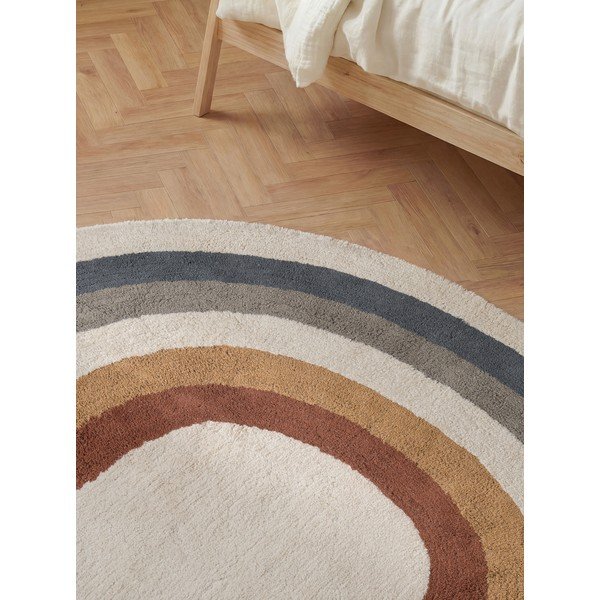 Tappeto per bambini color crema in cotone lavabile/tessuto a mano 140x200 cm Snuggle Riva – Hanse Home-image-2