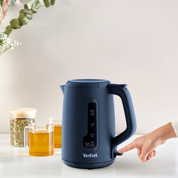 Bollitore blu scuro in plastica 1,7 l KO2M0410 - Tefal-image-3