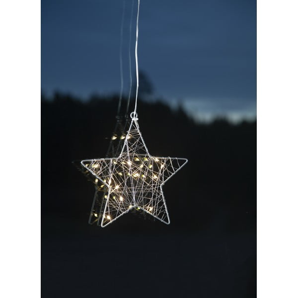 Decorazione luminosa a LED Wiry Star, altezza 21 cm - Star Trading