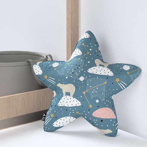 Cuscino per bambini Lucky Star - Yellow Tipi-image-1