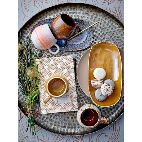 Tazza marrone/beige in ceramica 280 ml Paula – Bloomingville-image-2