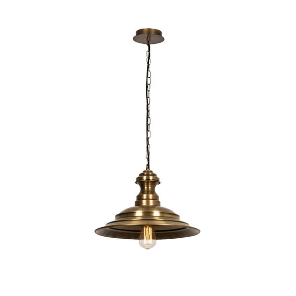 Lampada a sospensione color bronzo con paralume in metallo ø 39 cm Sivani - Opviq lights