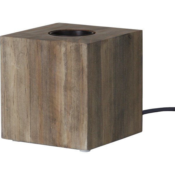 Piede di lampada marrone 9 cm Kub - Star Trading