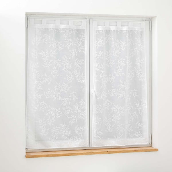 Set di 2 tende in voile bianco 60x90 cm Karla - douceur d'intérieur