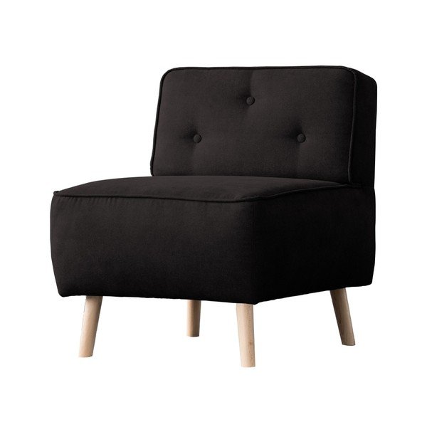 Černé křeslo Kooko Home Lounge