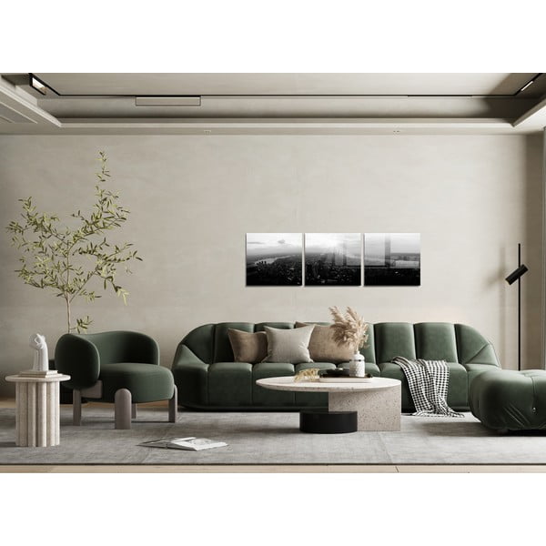 Dipinti in set di 3 pezzi 40x40 cm City - Wallity-image-1