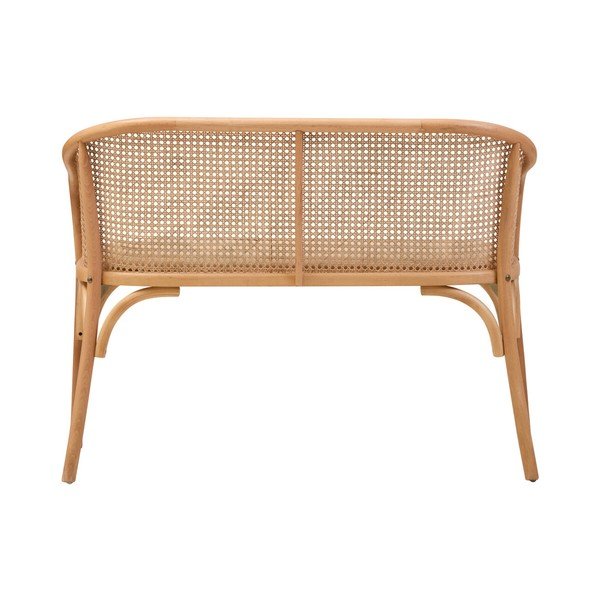 Panchina di colore naturale in imbottito Cebu – Premier Housewares-image-2