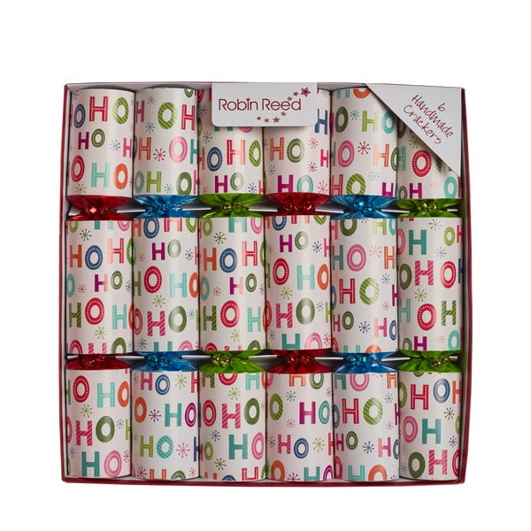 Set di cracker natalizi 6 pz Ho Ho Ho – Robin Reed