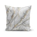 Federa di marmo con accenno di oro, 45 x 45 cm - Minimalist Cushion Covers