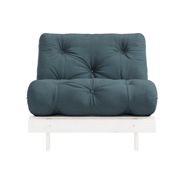 Poltrona variabile Bianco/Petrolio Roots - Karup Design-image-1