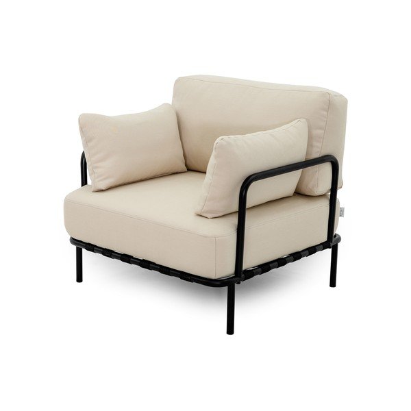 Poltrona da giardino imbottita beige Salve - Sit Sit-image-3